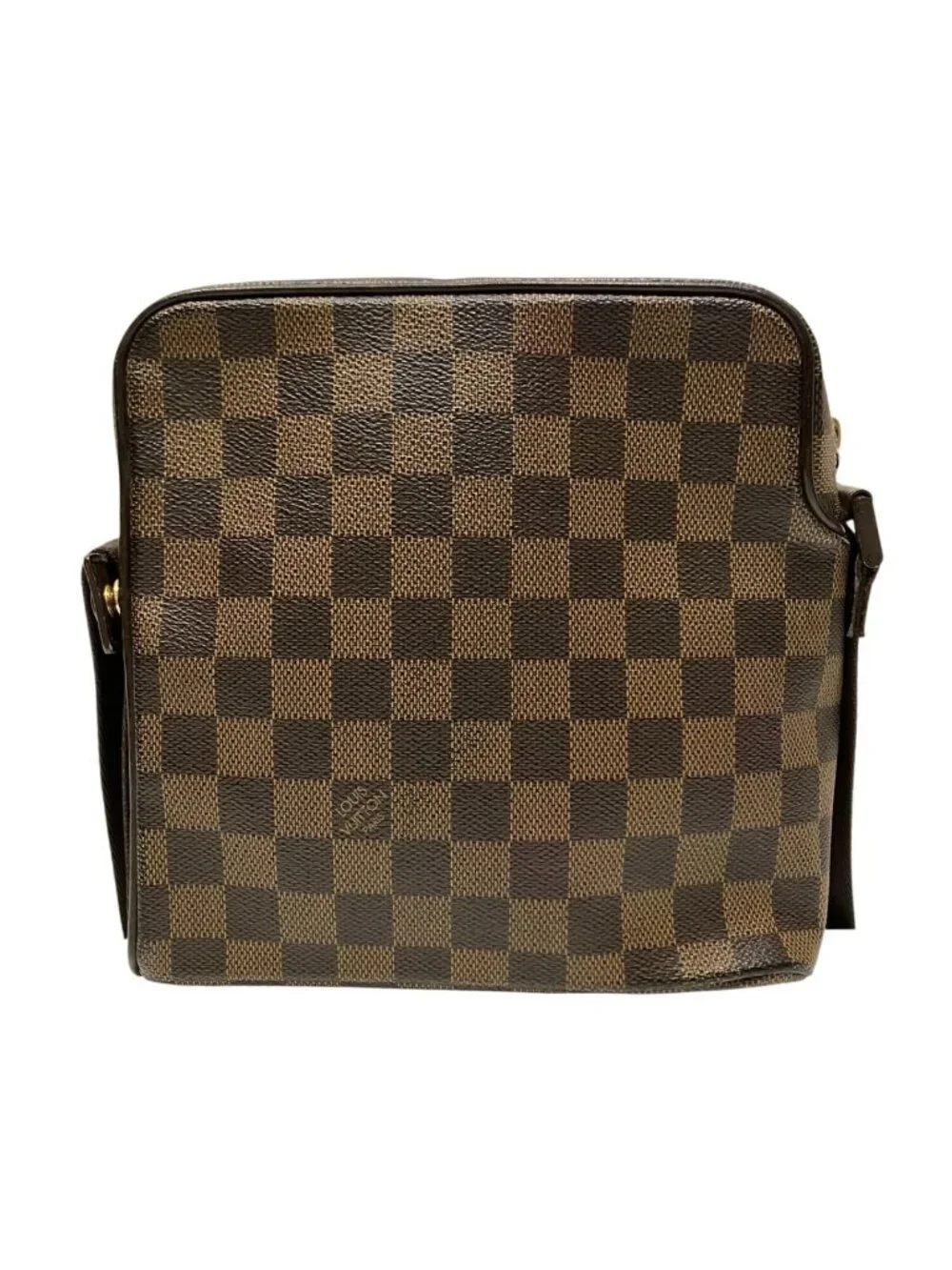 Louis Vuitton Olaf PM Damier Shoulder Bag Canvas